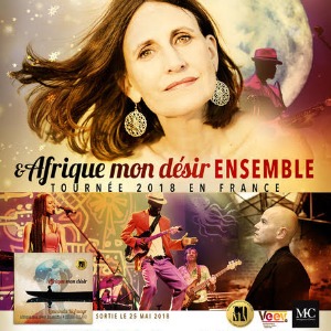 Laurinda Hofmeyr & Afrique mon désir en concert de lancement au New Morning à Paris le 15 juin 2018