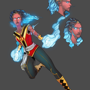 La première femme Super héro Comic « Hawi » de l'Ethiopie est ici