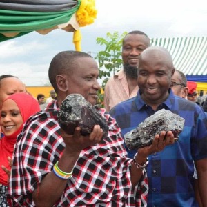 AFRIQUE 2050 :  Un mineur artisanal tanzanien trouve de grosses pierres précieuses rares d'une valeur de 3,3 millions de dollars