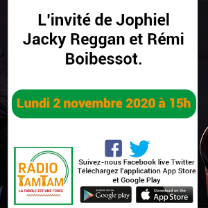 Retrouvez-nous demain après-midi de 15h00 dans l’émission l’invité de Jophiel