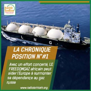 AFRIQUE2050 CHRONIQUE ECONOMIE POSITION N°#1 : Avec un effort concerté, le  FREEDOMGAZ  africain peut aider l'Europe à surmonter sa dépendance au gaz russe