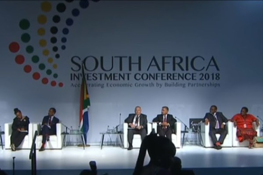 Promesses de dons Come In comme Sommet Afrique du Sud lance investissement