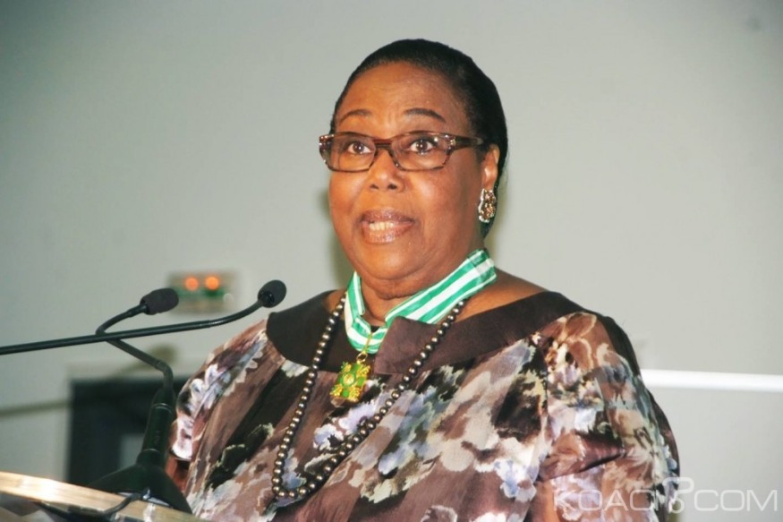 AFRIQUE 2050  Côte d’Ivoire : Marie-Thérèse Houphouët Boigny, toujours resplendissante même avec ses 90 ans