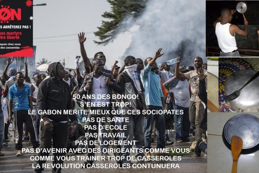 AFRIQUE2050 Gabon : les gabonais sont révoltés par les tentatives de récupération politique du Concert des Casseroles