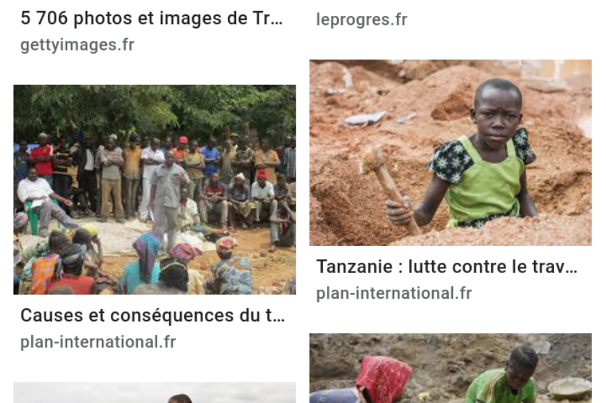 AFRIQUE2050 :  TRAVAIL PRÉCOCE DES ENFANTS DANS LES RUES EN AFRIQUE