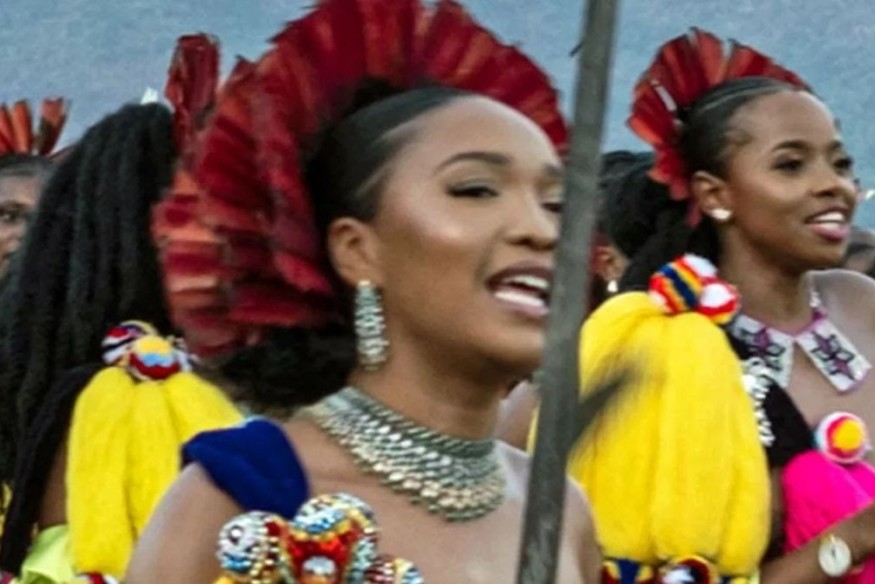 Le roi d'Eswatini rencontre la fille aînée de l'ex-président sud-africain.