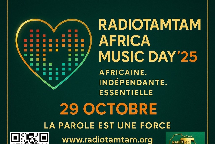 Réservez la date : le 29 octobre, c’est la Journée de la Musique RADIOTAMTAM AFRICA !