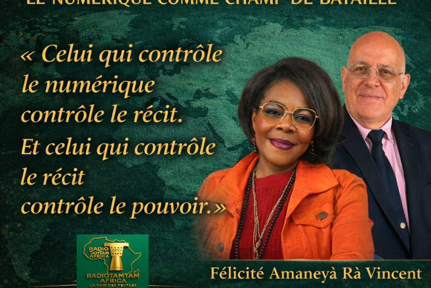 Émission : LA VOIX PRIMORDIALE DE L’AFRIQUE FORTE DANS LE MONDE