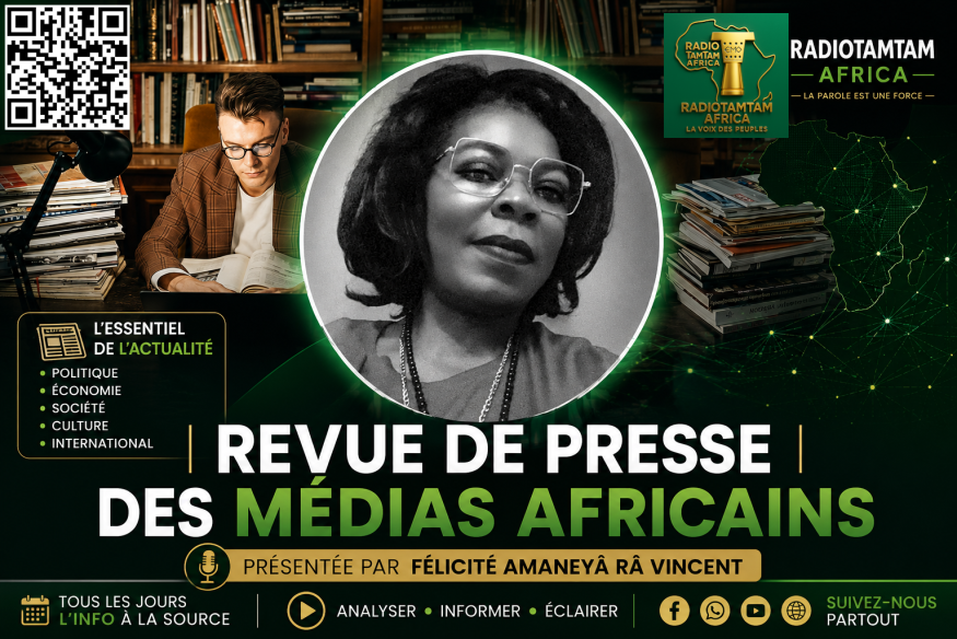 REVUE DE PRESSE DES MÉDIAS AFRICAINS — LUNDI 3 AOÛT 2026