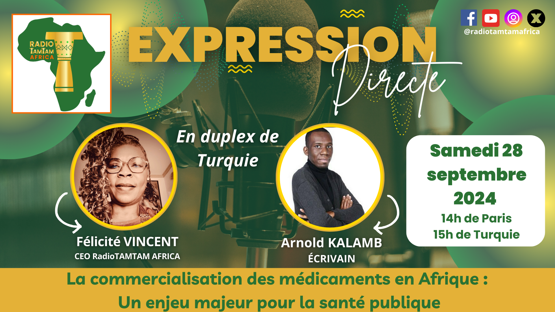 RADIOTAMTAM AFRICA : EN DIRECT LIVE 24h/24